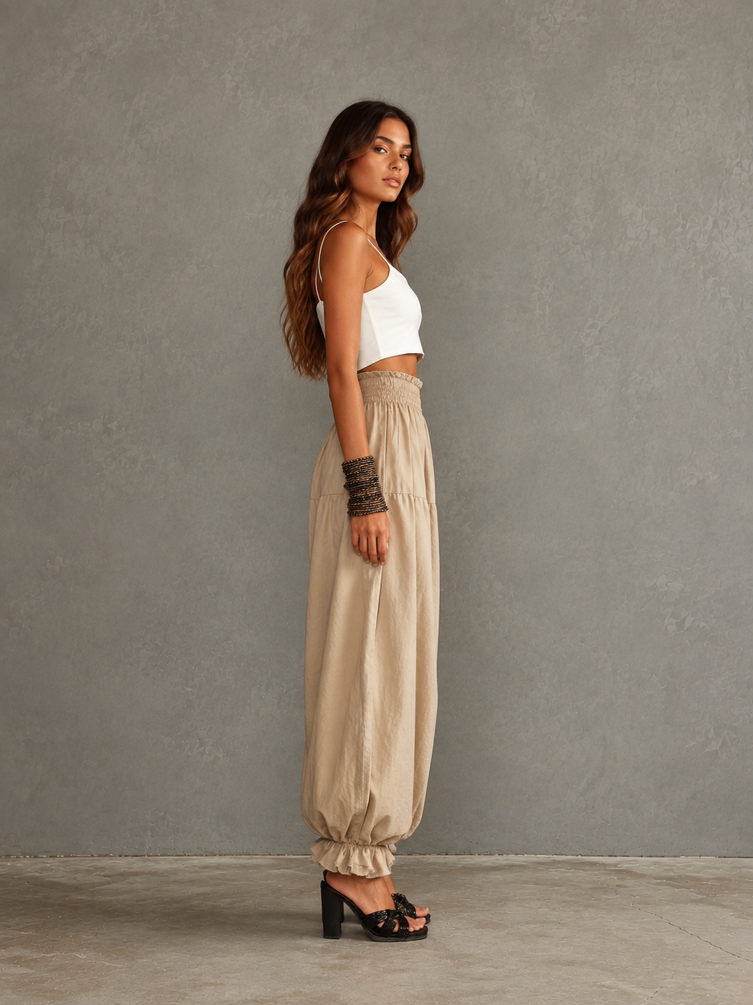 Posy | Cotton-Linen Ease Pants