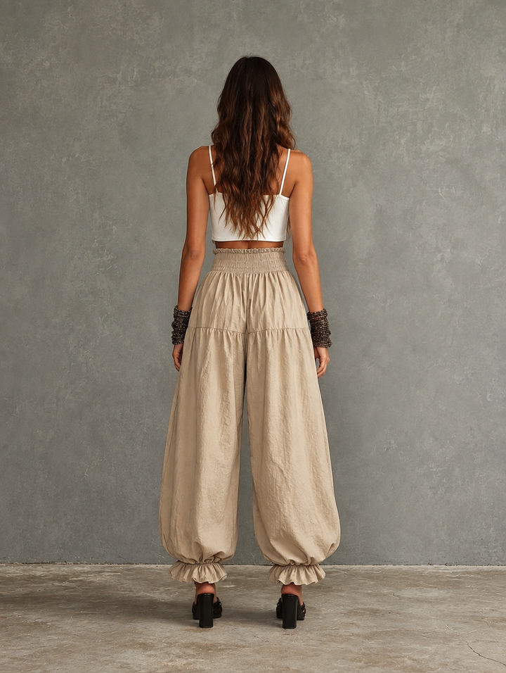 Posy | Cotton-Linen Ease Pants
