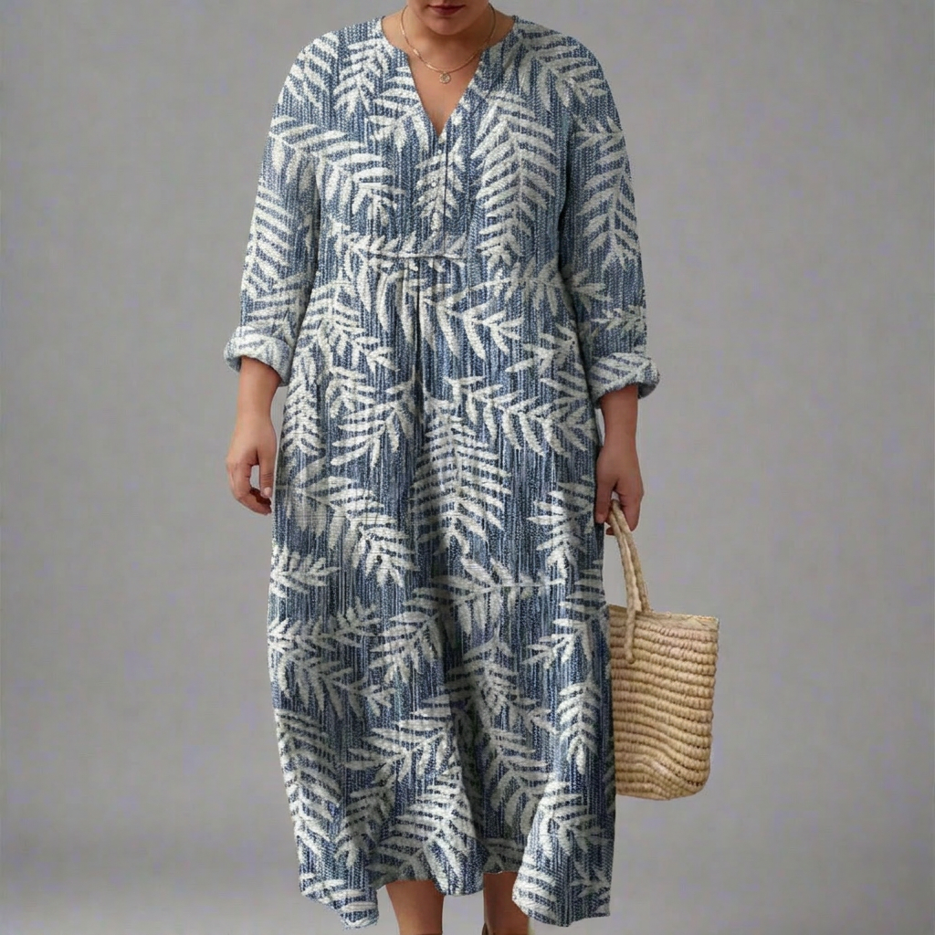 OLEANDER | ELEGANT GEOMETRIC DRESS