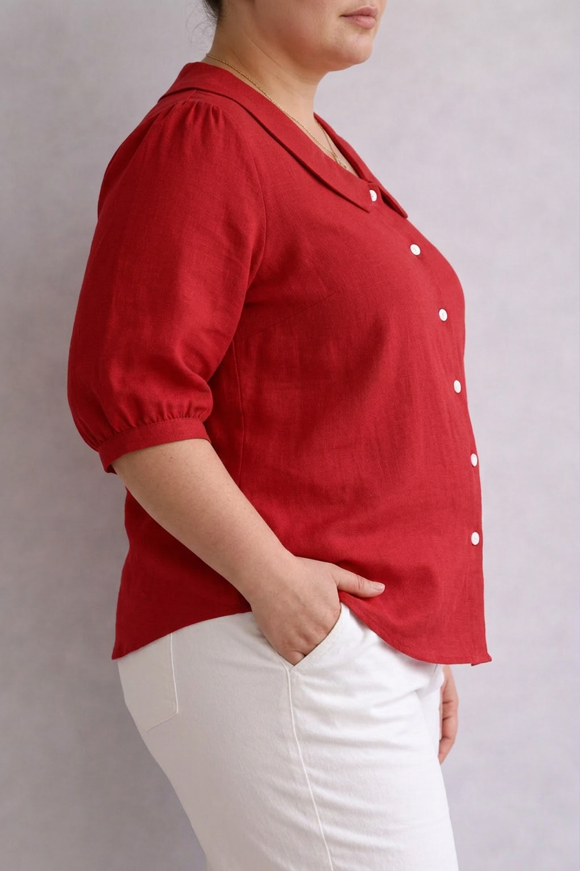 Vera | Collared Blouse