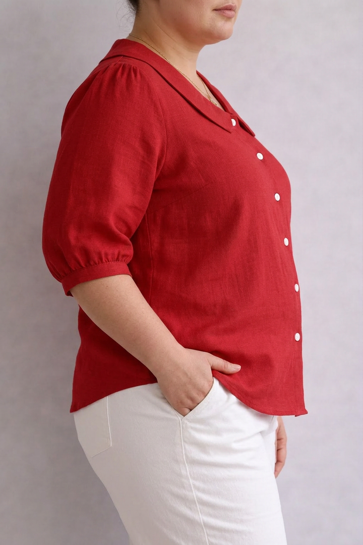 Vera | Collared Blouse
