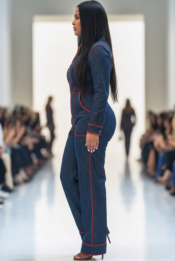 Rosa - Casual Wide Leg Jumpsuit
