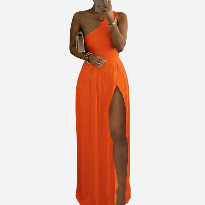Rosa Printed Wide-Leg Overall Jumpsuit with Pockets