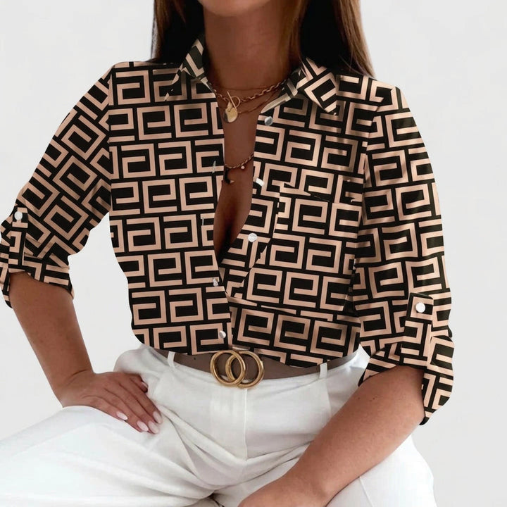 Orla | Elegant Long Sleeve Blouse