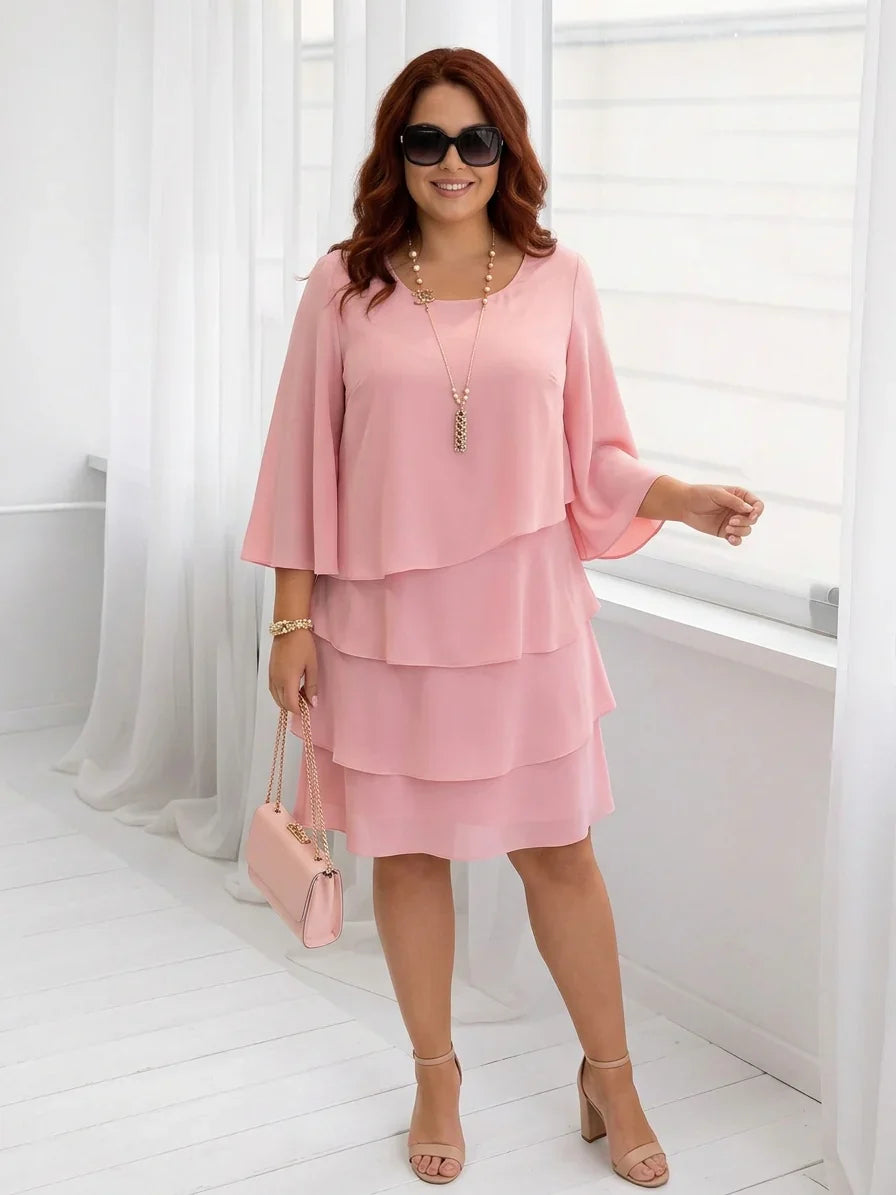 Arabella | Elegant Comfort Ruffle Dress