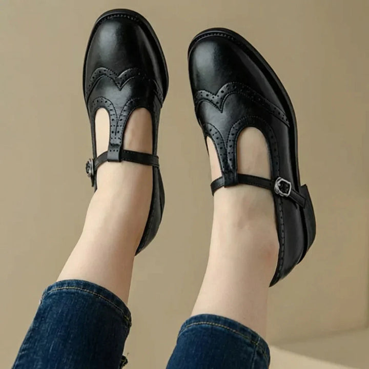 Iona | Elegant T-Strap Mary Janes