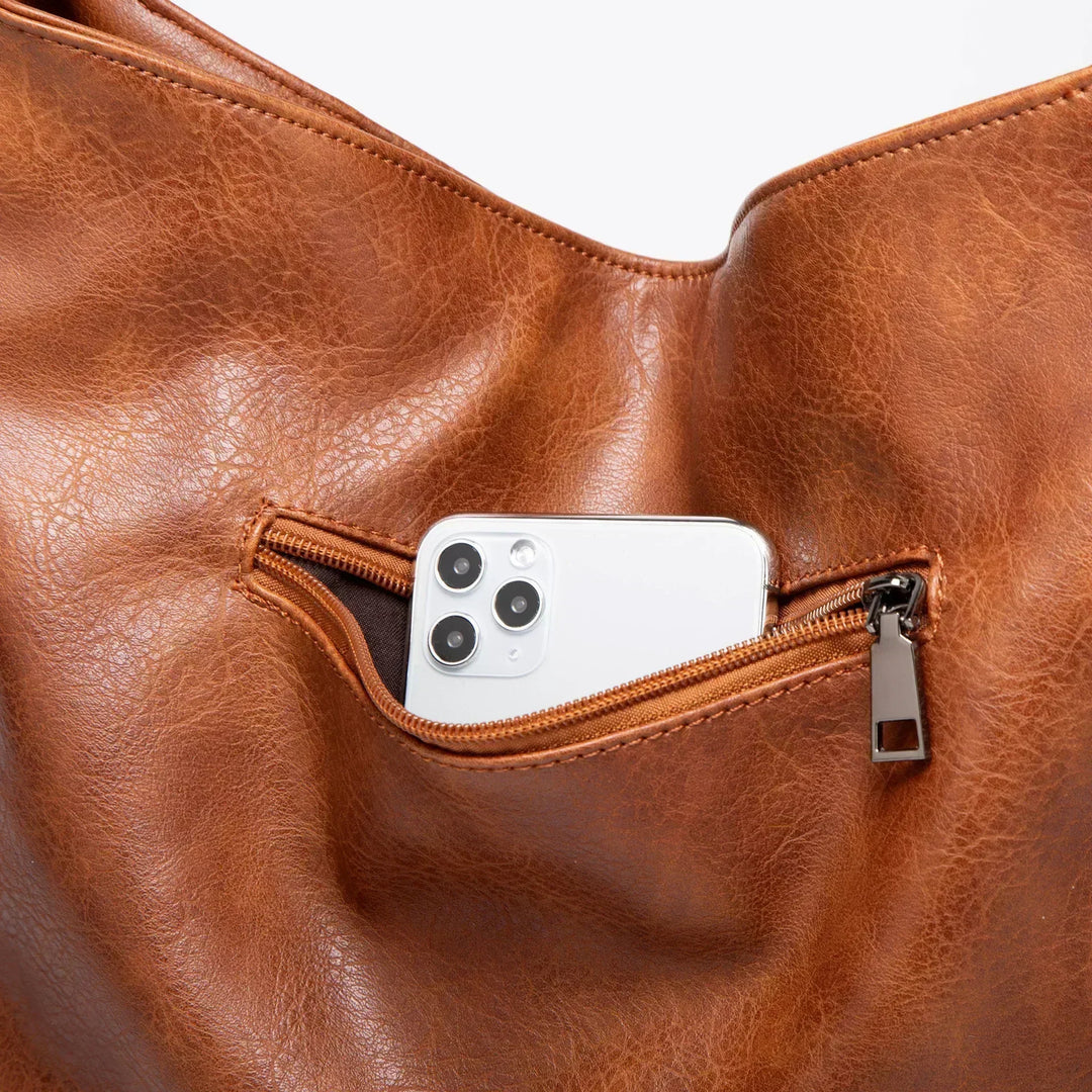 Verena - Vintage Vegan Leather Bag