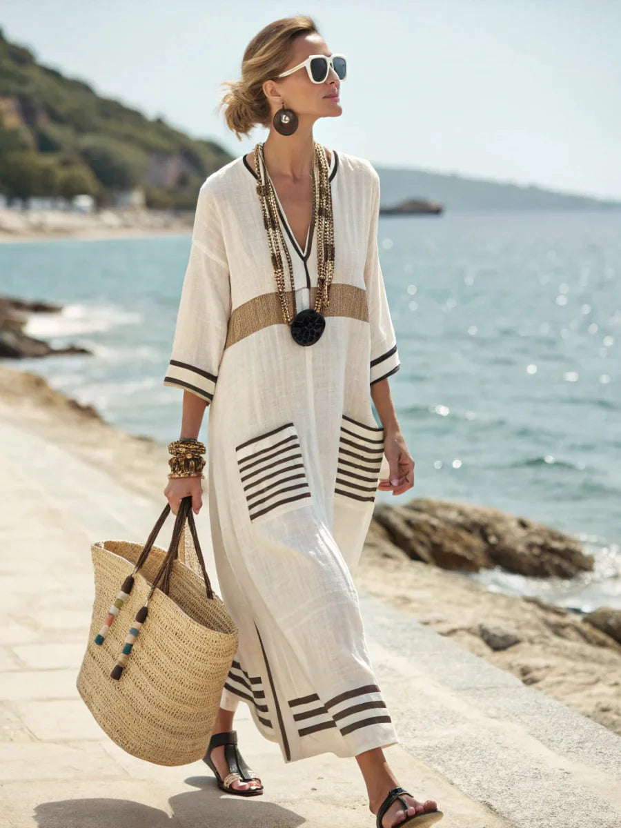 Mirabel Coastal Flow Dress
