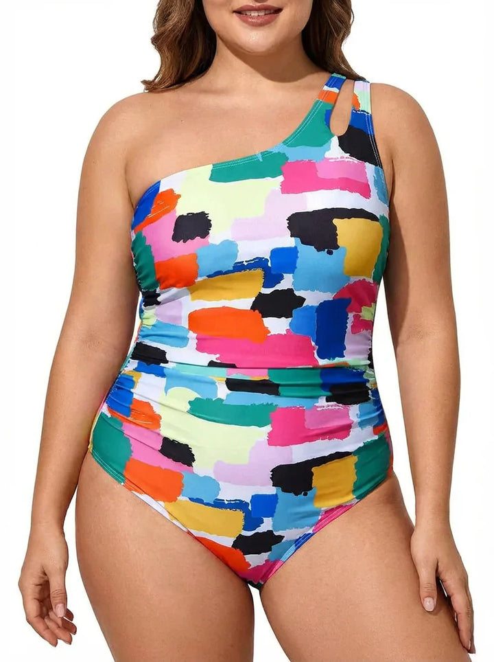 Saffron | Your Flattering One-Shoulder Swimsuit Revolution
