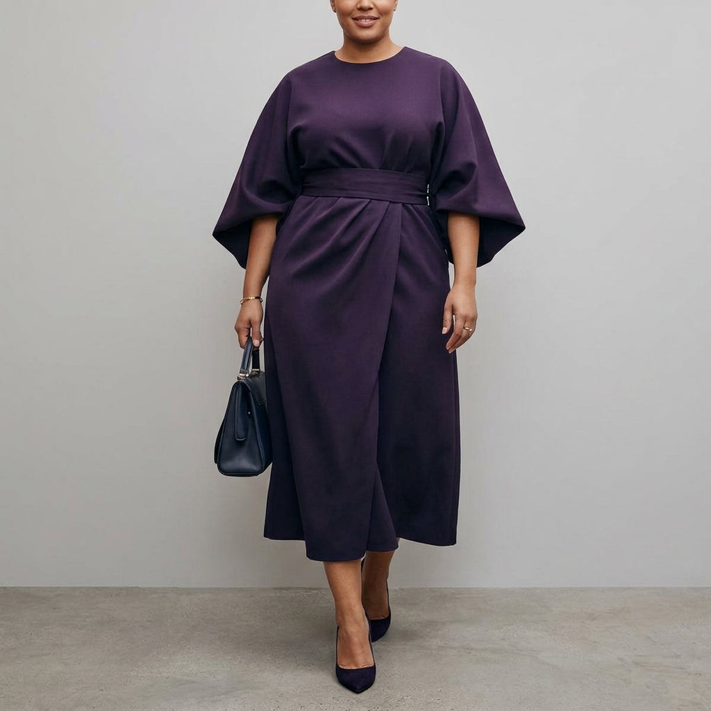 Zora | Maxi Dress with Batwing Sleeves
