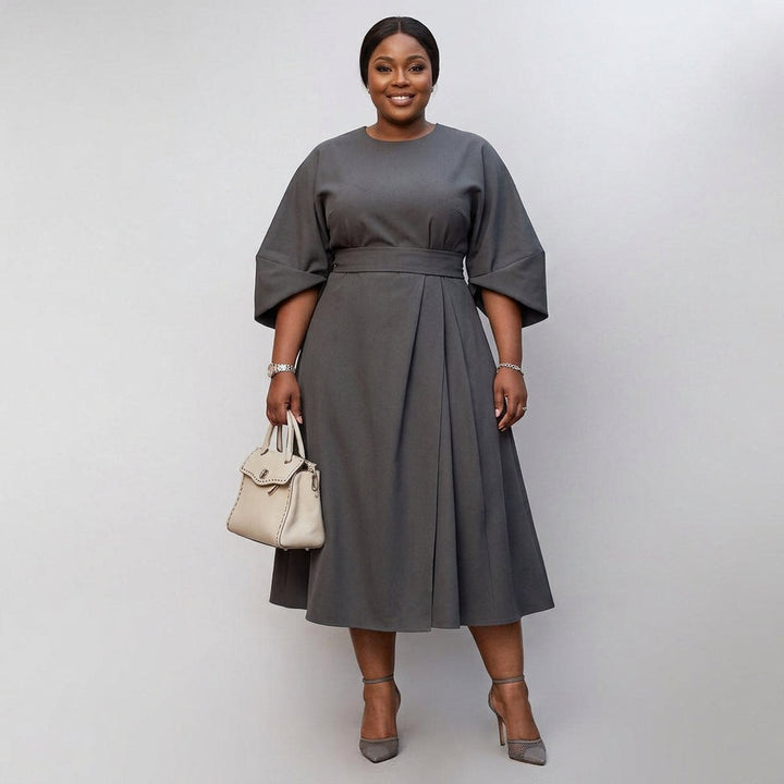 Zora | Maxi Dress with Batwing Sleeves