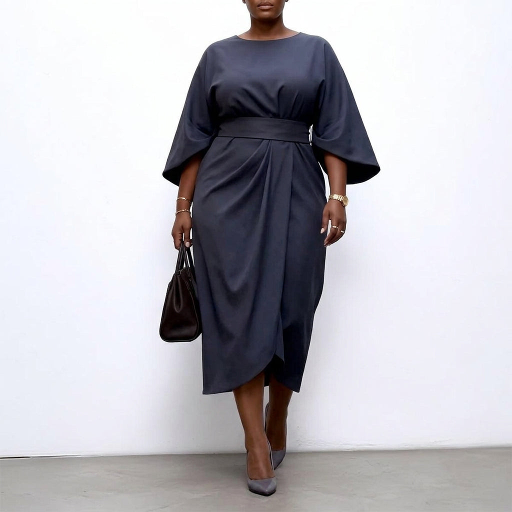 Zora | Maxi Dress with Batwing Sleeves