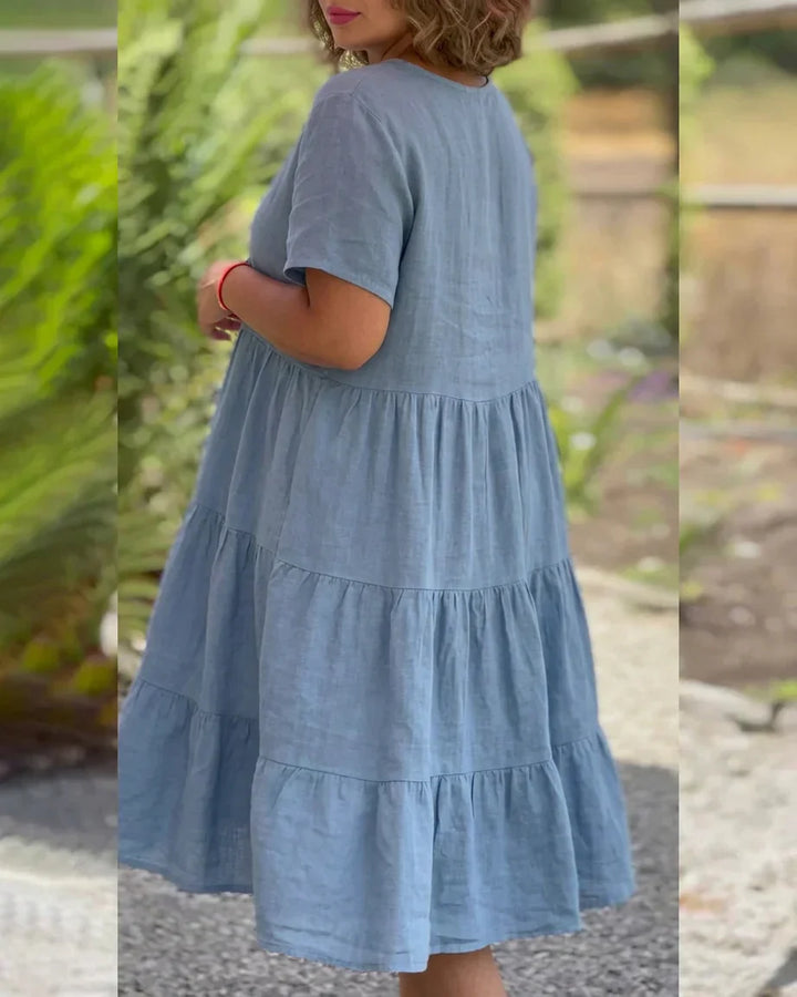 Beatrix - Casual Summer V-neck Dress