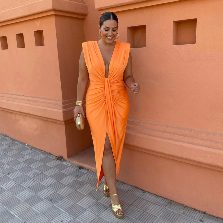 Giselle | Elegant Pleated Dress