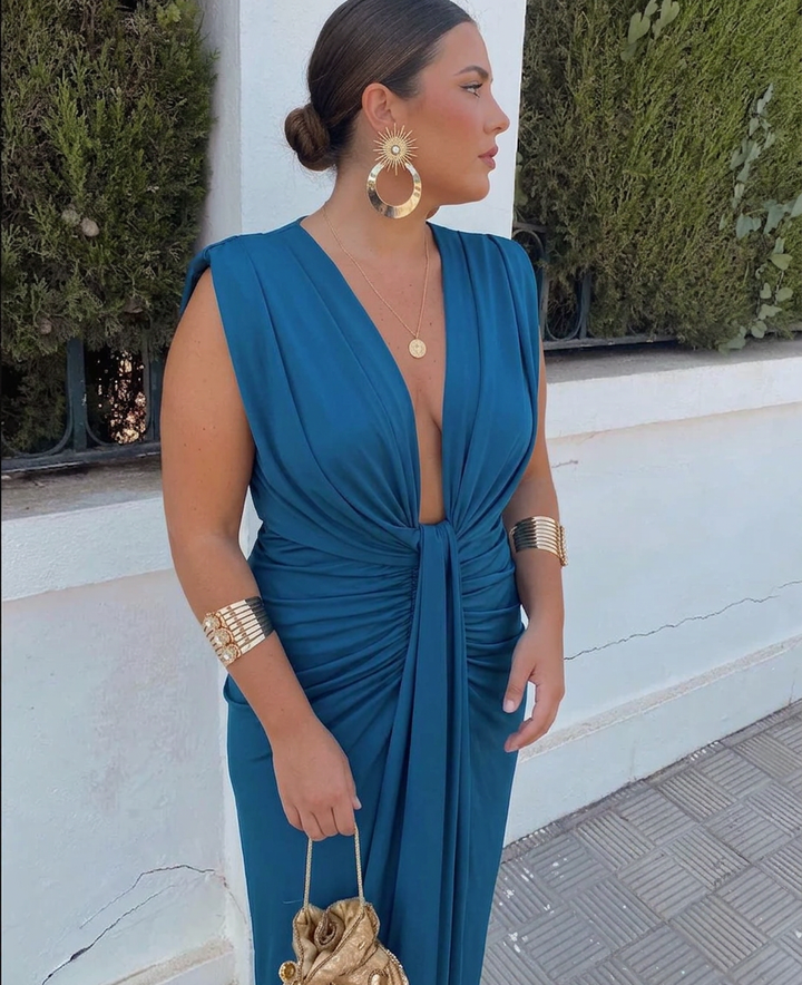 Giselle | Elegant Pleated Dress
