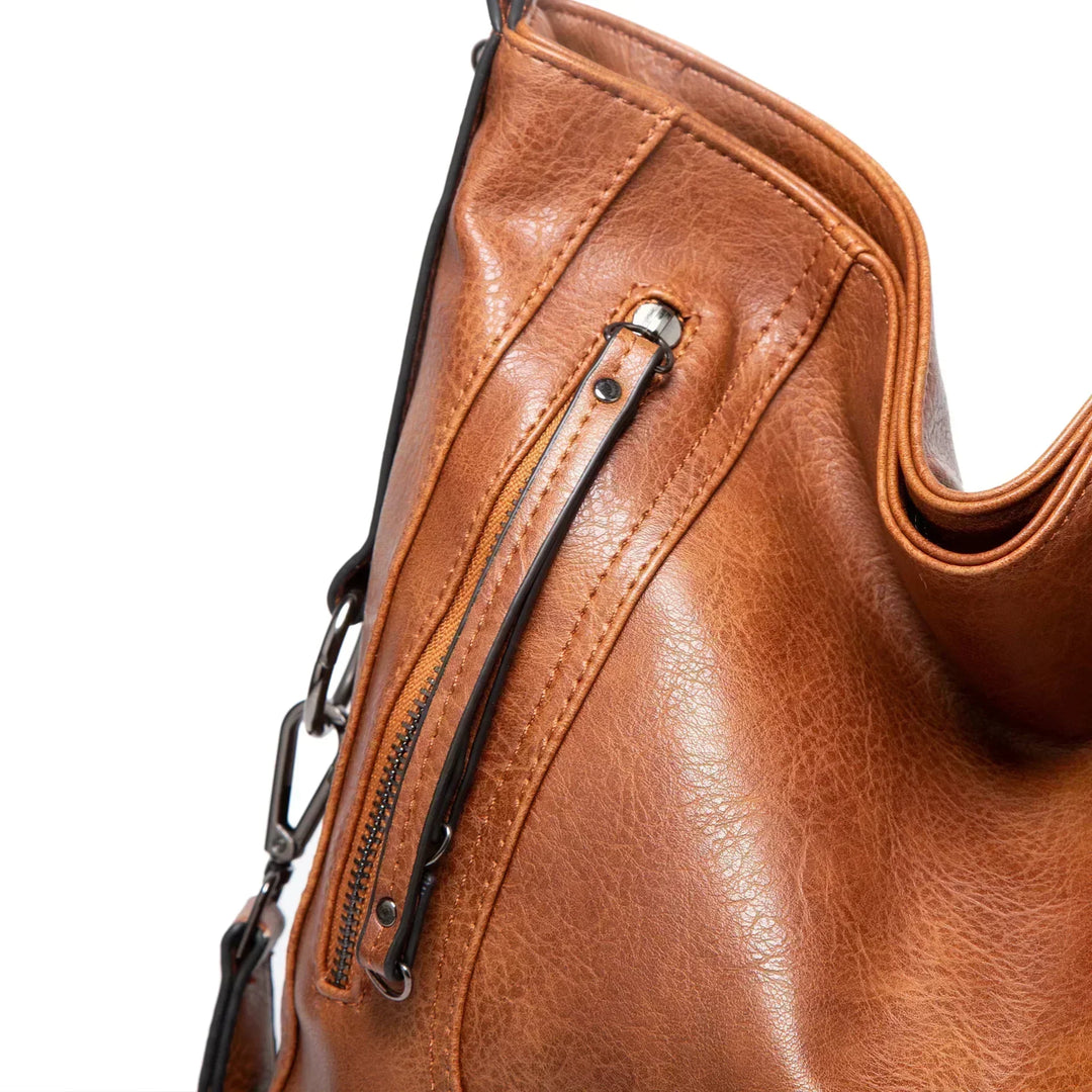 Verena - Vintage Vegan Leather Bag