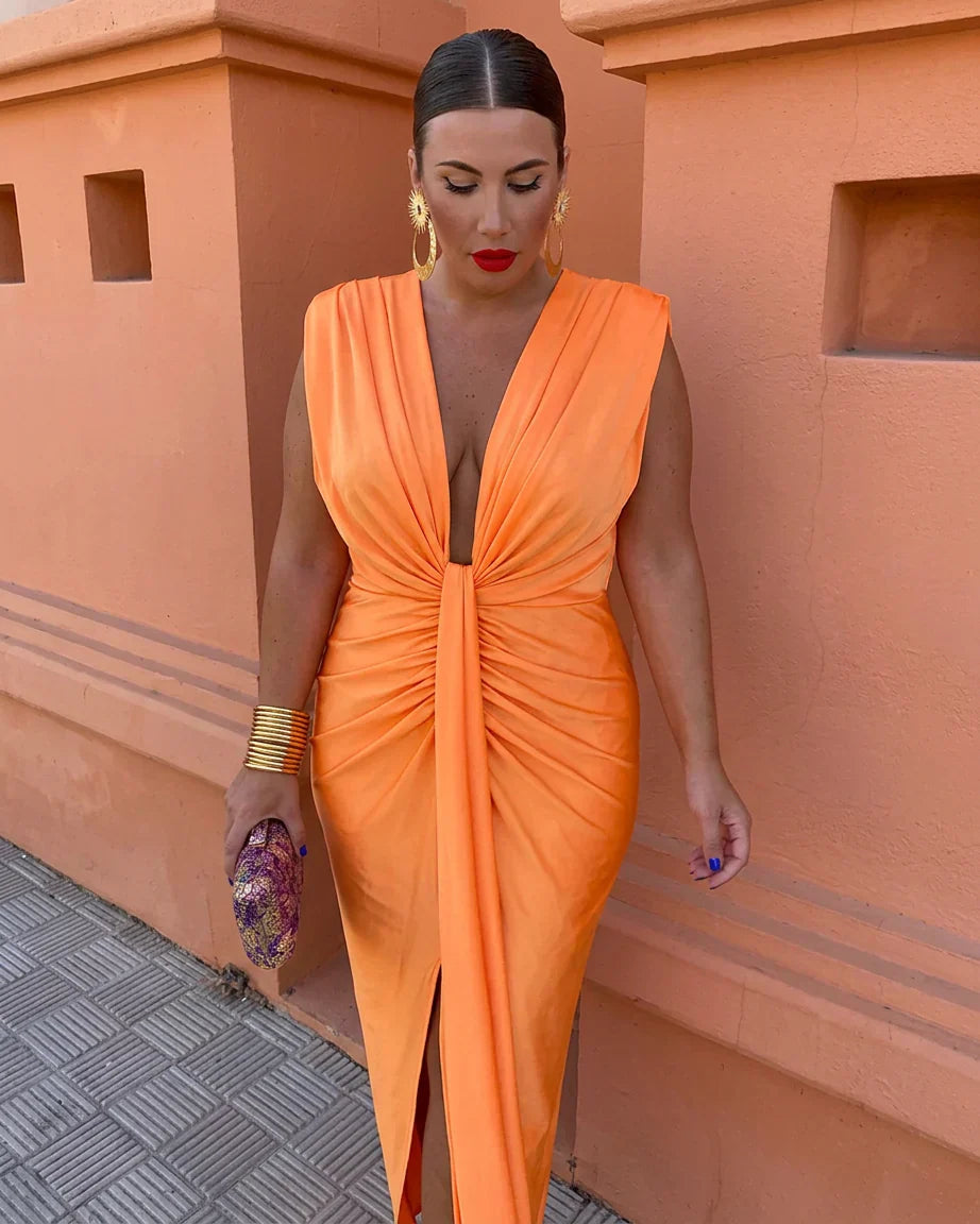 Giselle | Elegant Pleated Dress