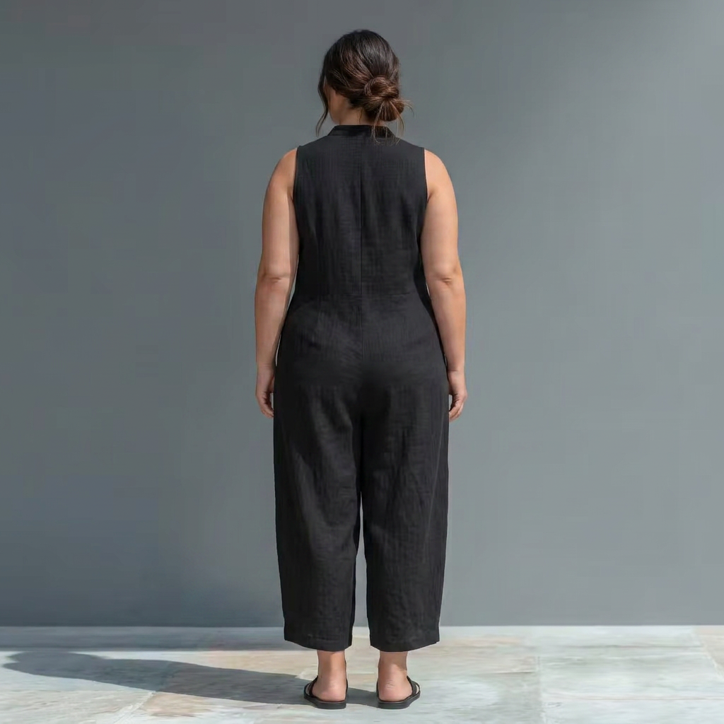 Signy - Blend Collar Jumpsuit
