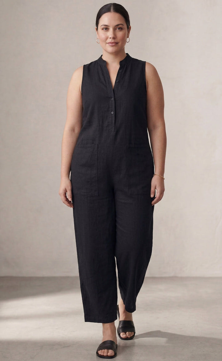 Bria | Jumpsuit Minimalist Linen