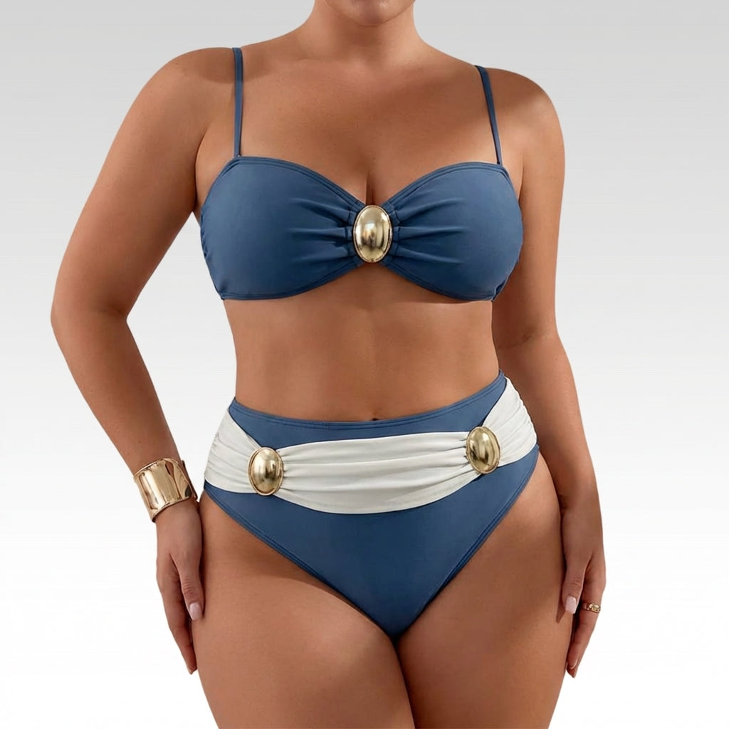 Amina | Elegant &amp; Figure-Hugging Bikini Two-Piece