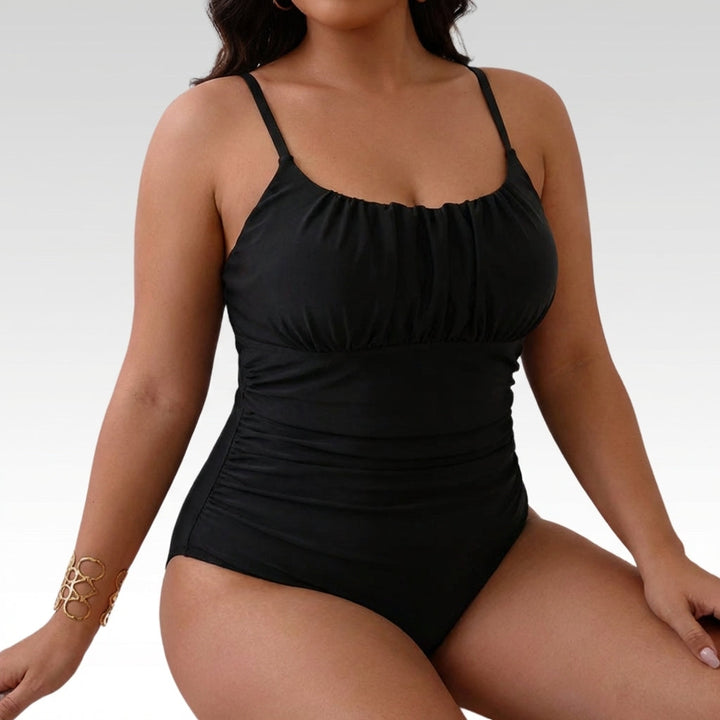 Etta | Your elegant tummy-control monokini in black