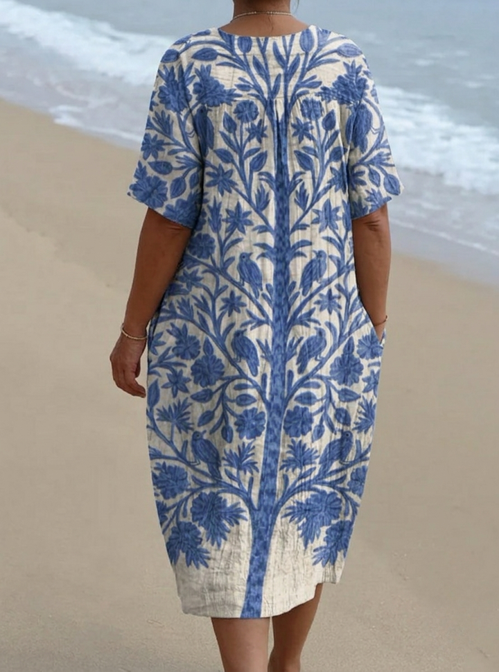 Dahlia - Vintage Floral Dress