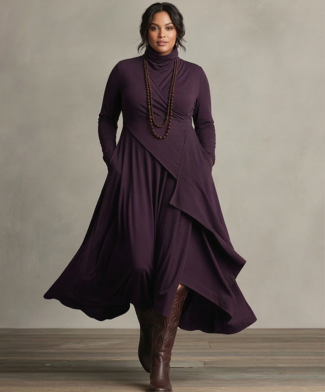 Kaia | Elegant Draped Dress