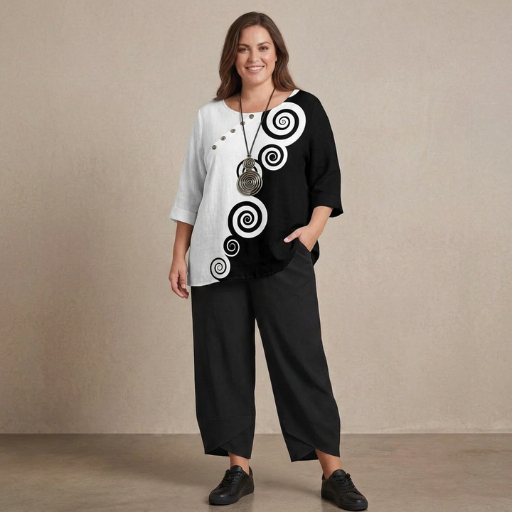 Lottie Botanical Print Set: Easy Everyday Comfort