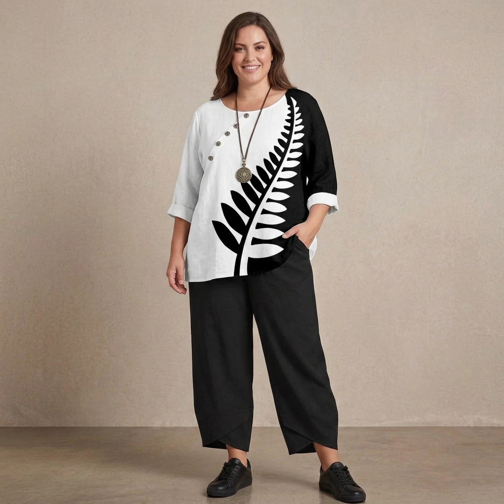 Lottie Botanical Print Set: Easy Everyday Comfort