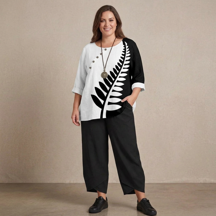 Lottie Botanical Print Set: Easy Everyday Comfort