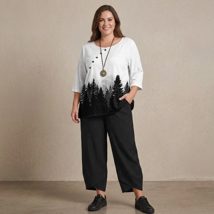 Lottie Botanical Print Set: Easy Everyday Comfort