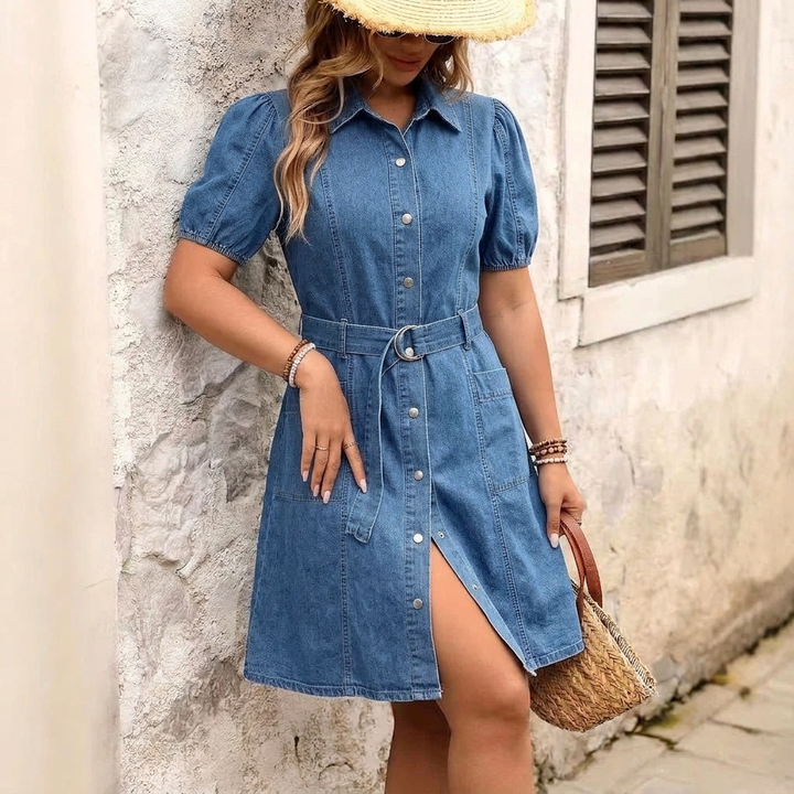Floriane European Denim Dress