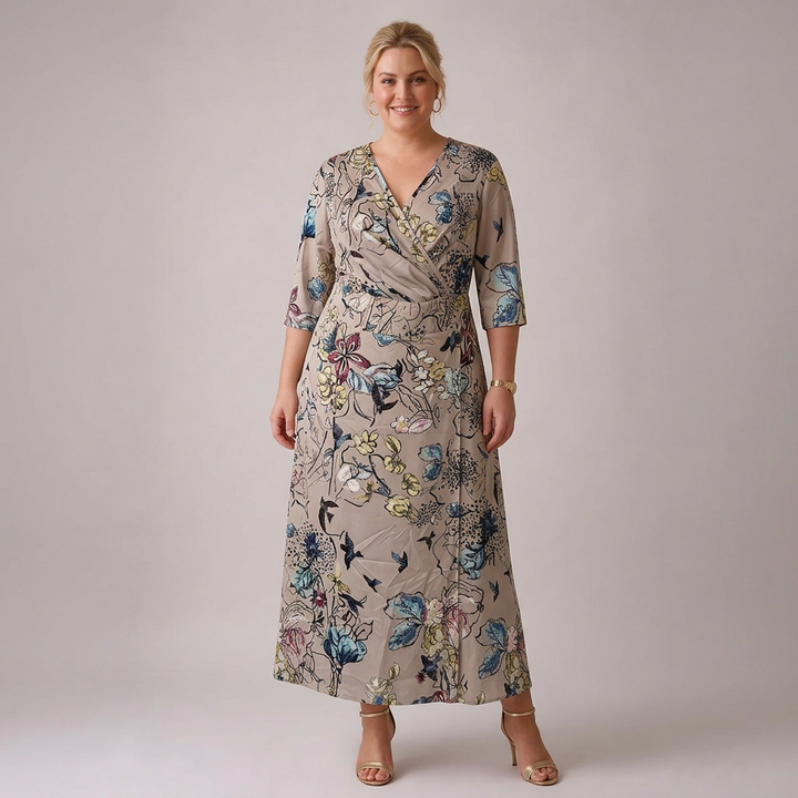 Freya | Chic Dress with Floral Print