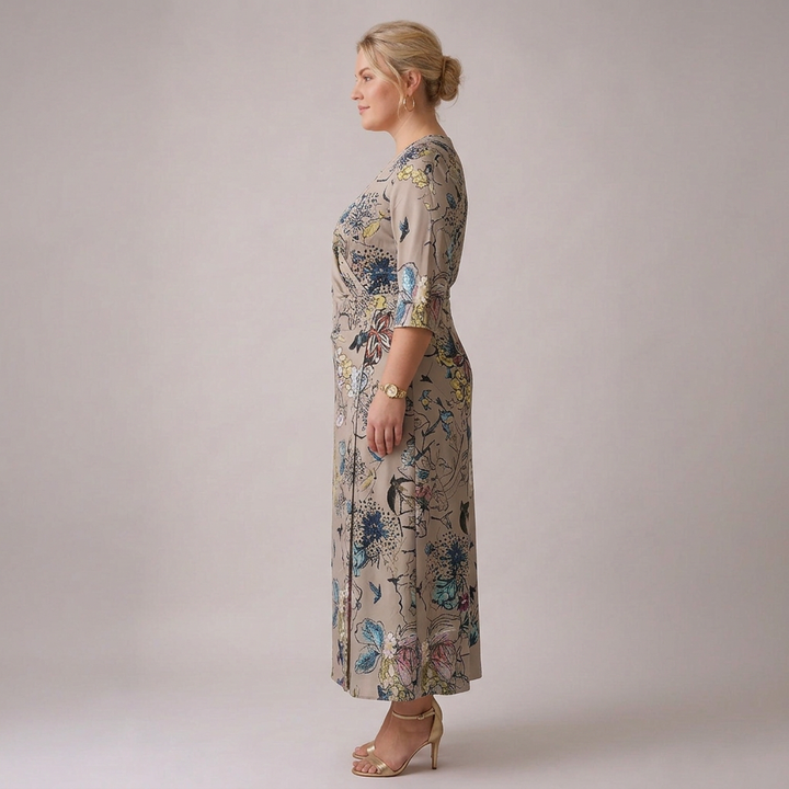 Freya | Chic Dress with Floral Print