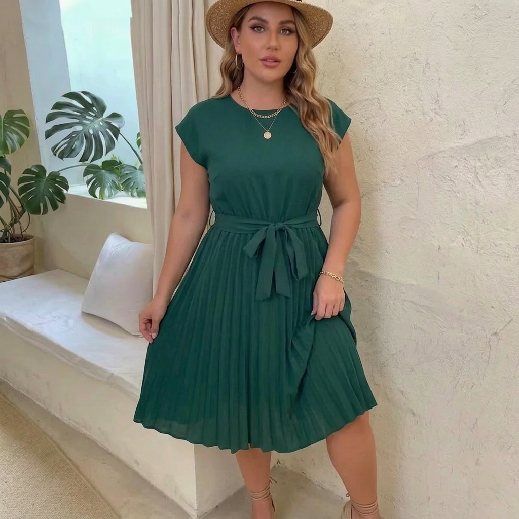 Delphine | Casual Summer Midi Dress