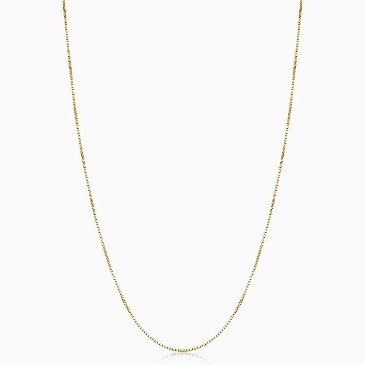 Opaline Box Necklace | Gold