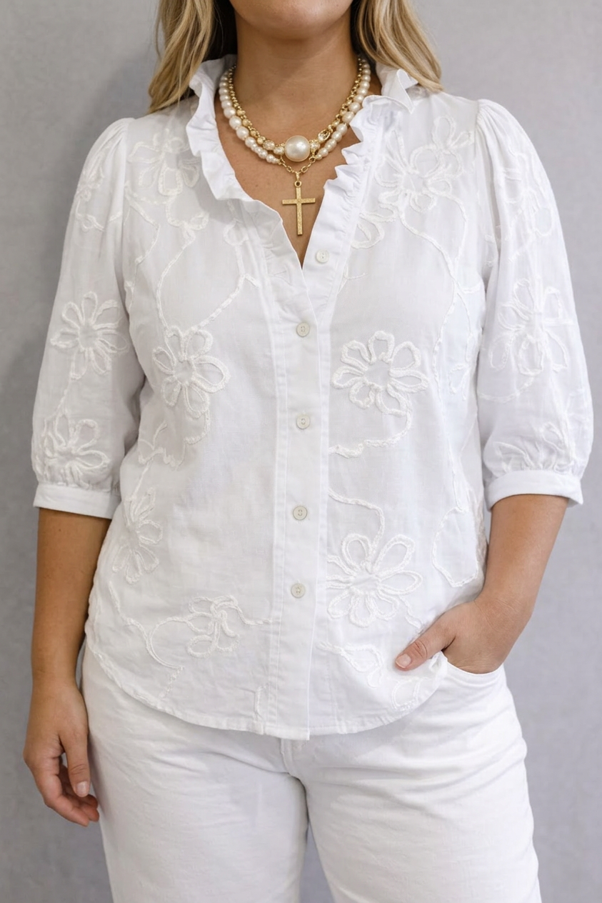 Alessia | Floral Blouse