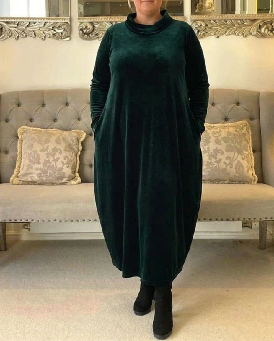 Loredana | Relaxed Velvet Dress