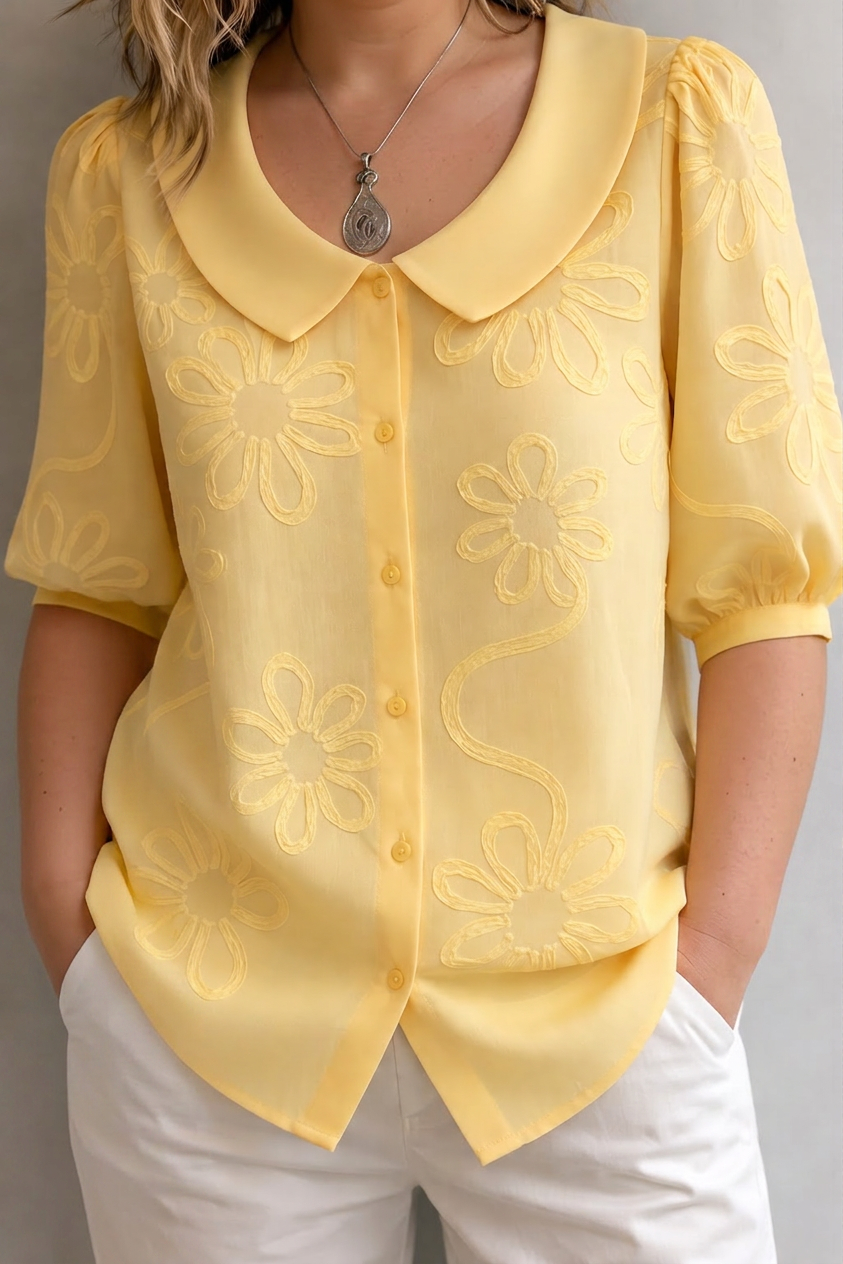 Ffion | Floral Blouse