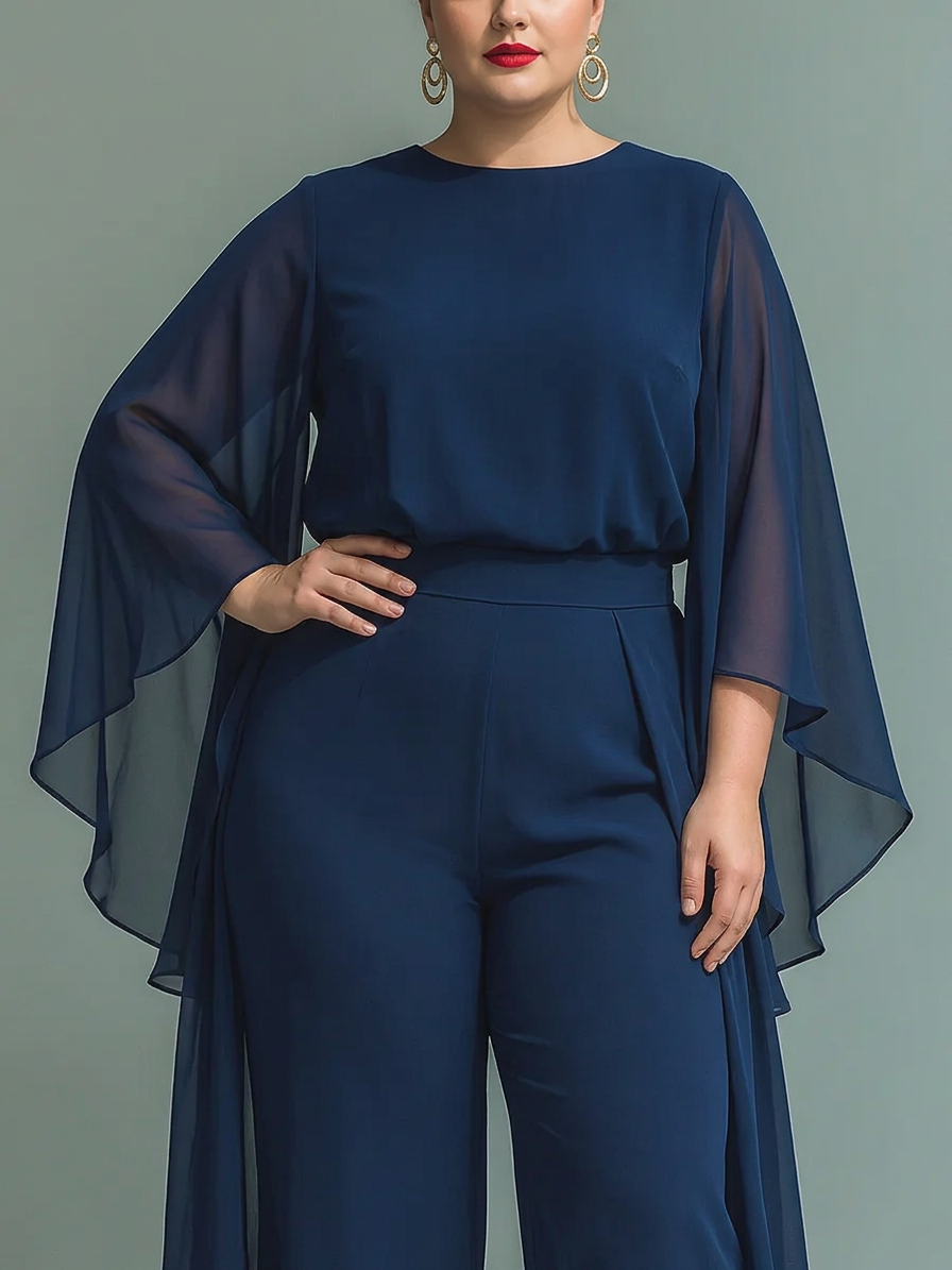 Lior | Elegant Flowing Evening Jumpsuit