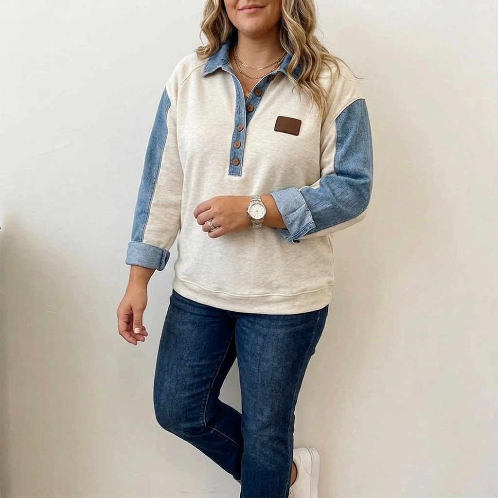 Yelena | Casual Vintage Sweatshirt