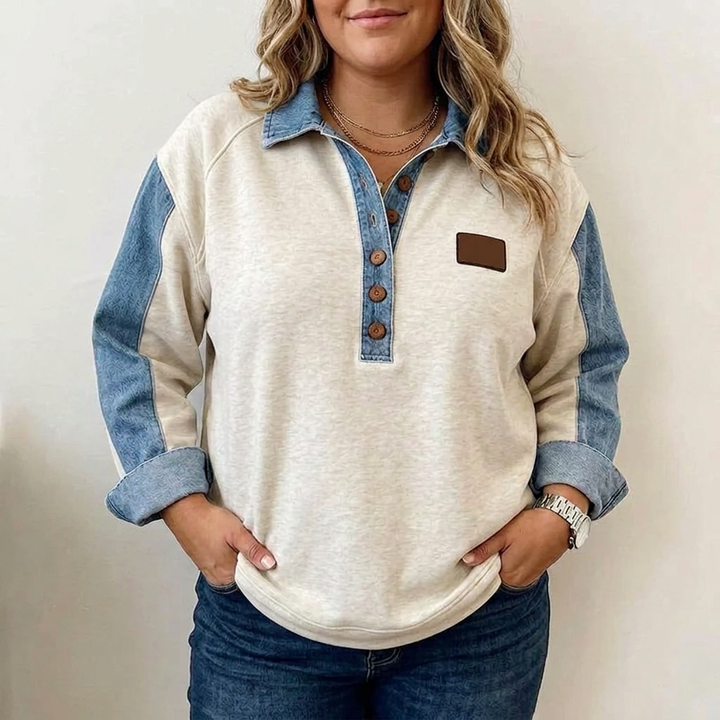 Yelena | Casual Vintage Sweatshirt