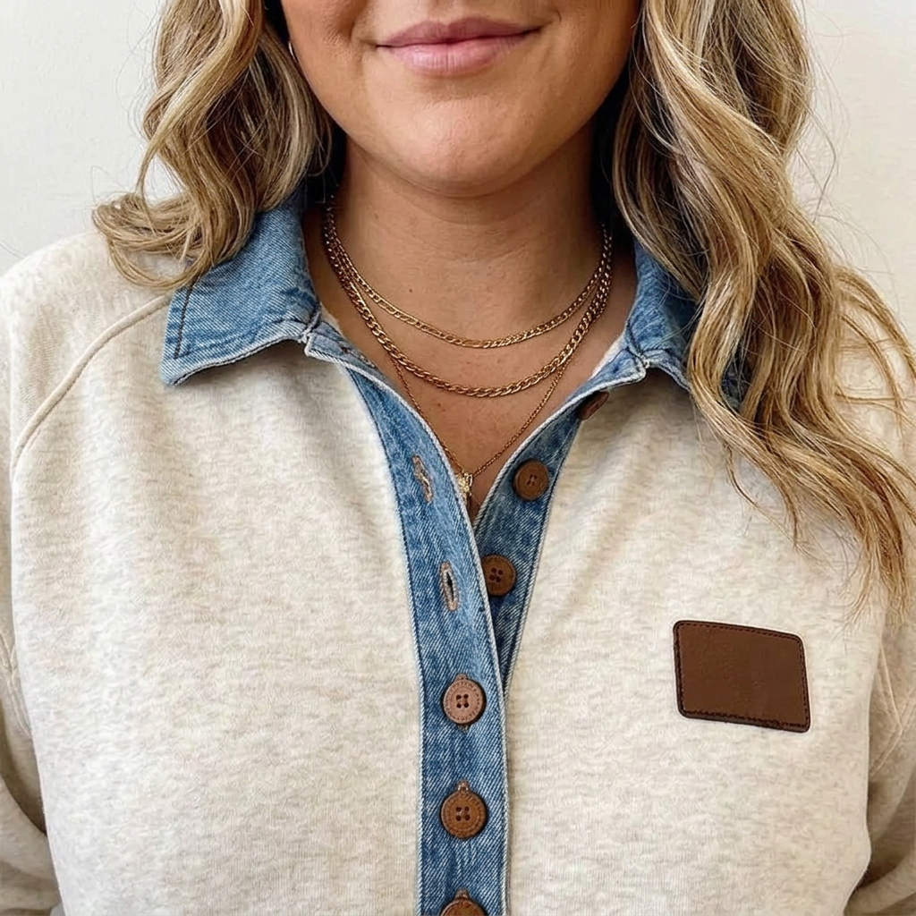 Yelena | Casual Vintage Sweatshirt