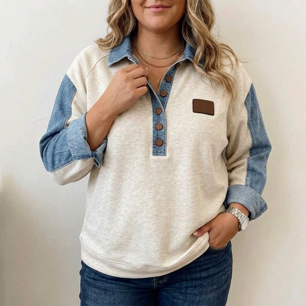 Yelena | Casual Vintage Sweatshirt