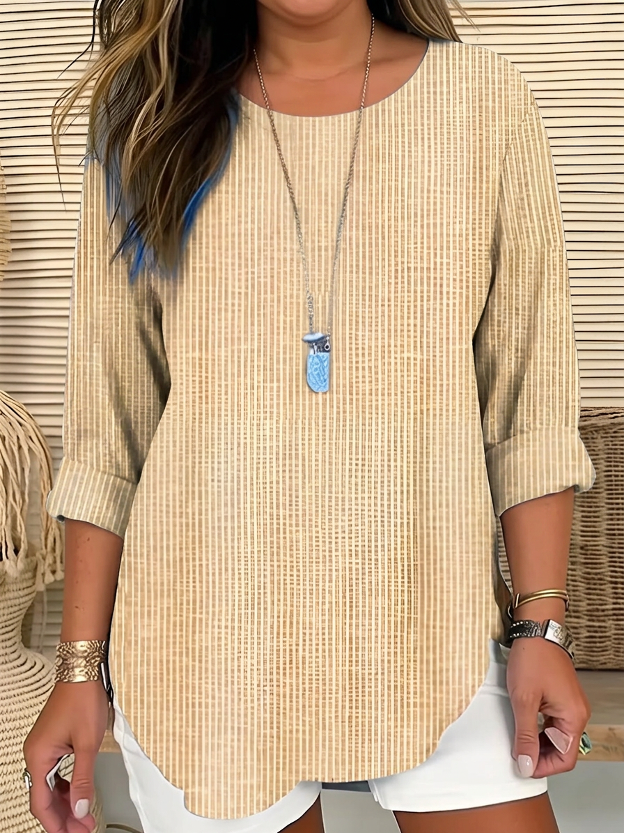 Romy | Striped Blouse
