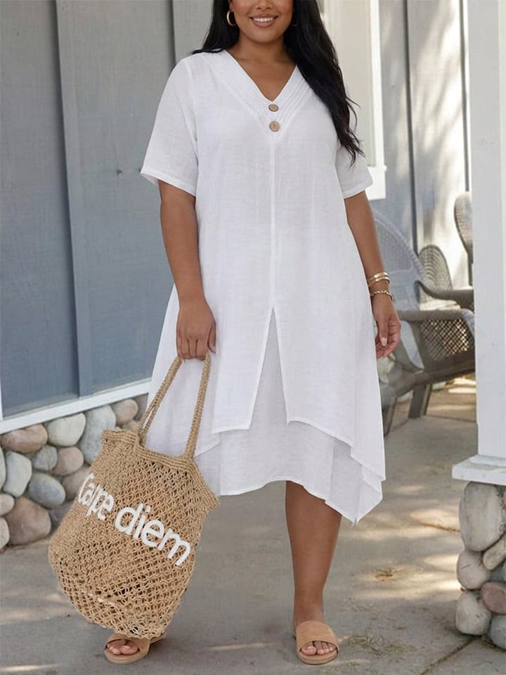 Cerys - Button Breeze Dress