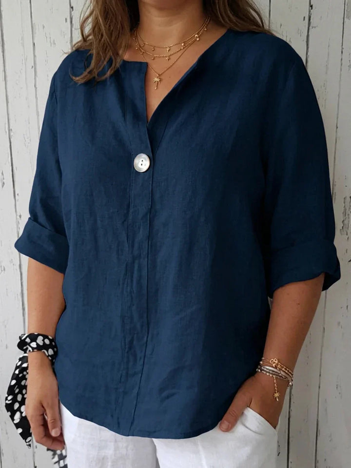 Vesper | Relaxed V-Neck Top