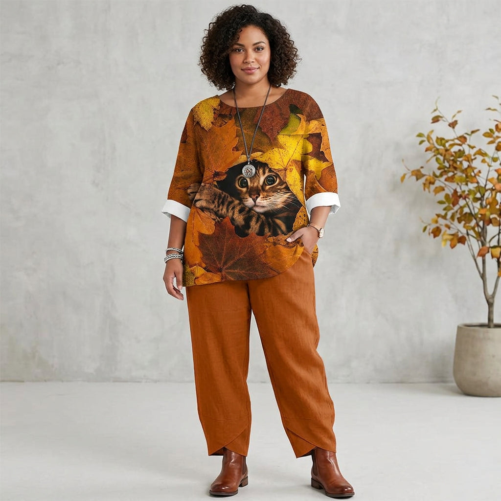 Soraya Printed Set: Effortless Everyday Comfort