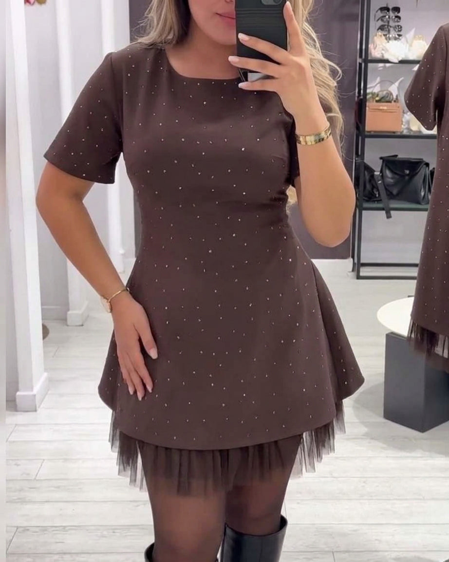 Mirabel - A-Line Patchwork Dress