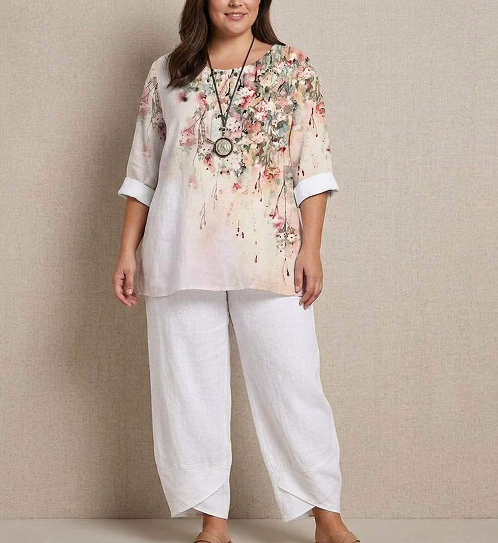 Mable Printed Suit: Effortless Everyday Comfort